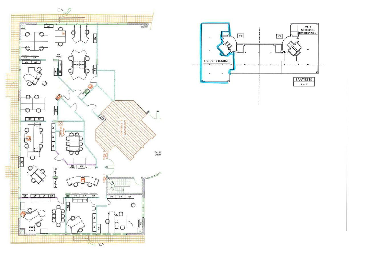 Bureau Metz 1456m² Location bureau Metz Moselle OLBUR2110923 12